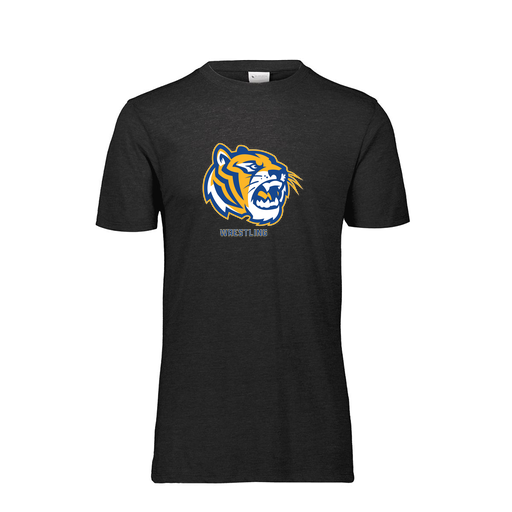 [FTSCUBBK-AS-LOGO2] Decker Men's Tri-Blend T-Shirt - Short Sleeve (Adult S, Black, Logo 2)