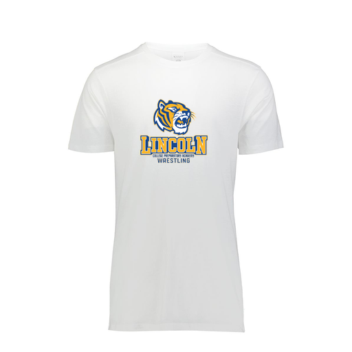 [FTSCUBWH-YS-LOGO1] Decker Youth Tri-Blend T-Shirt - Short Sleeve (Youth S, White, Logo 1)