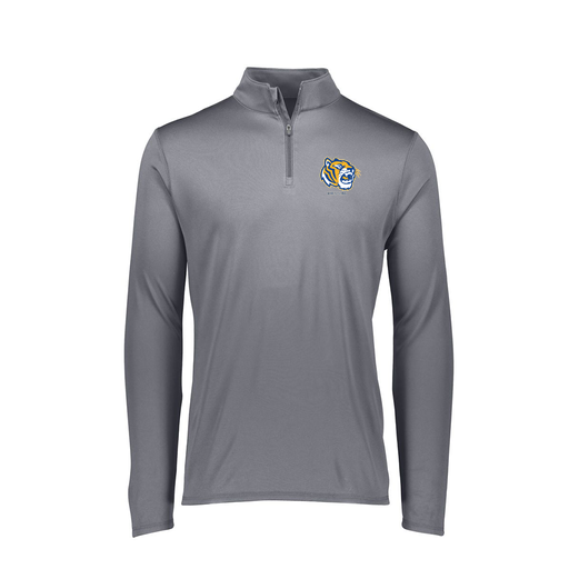 [FTLQFLGY-FAXS-LOGO2] Decker Women's Flex-Lite 1/4 Zip Shirt (Female Adult XS, Gray, Logo 2)