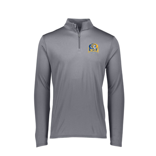 [2787.059.XS-LOGO3] Ladies Dri Fit 1/4 Zip Shirt (Female Adult XS, Gray, Logo 3)