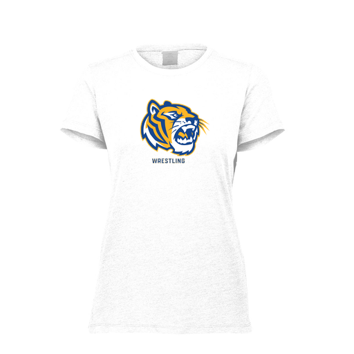 [FTSCUBWH-FAXS-LOGO2] Decker Women's Tri-Blend T-Shirt - Short Sleeve (Female Adult XS, White, Logo 2)