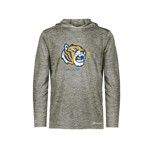 [FOLHCGGY-YS-LOGO2] Decker Youth Charge Hoodie (Youth S, Gray, Logo 2)