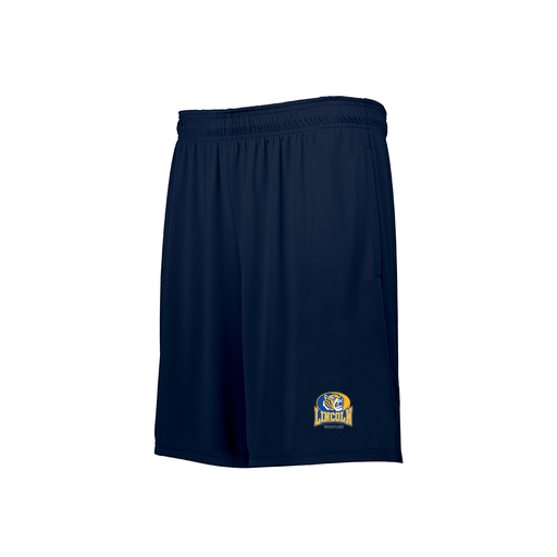 [229611.065.S-LOGO3] Decker Youth Swift Short (Youth S, Navy, Logo 3)