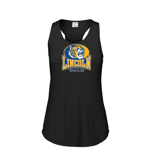 [3078.K94.S-LOGO3] Ladies Tri Blend Tank Top (Female Adult S, Black, Logo 3)