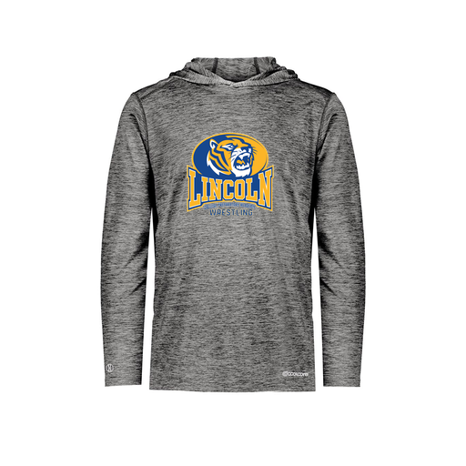 [FOLHCGBK-AS-LOGO3] Decker Men's Charge Hoodie (Adult S, Black, Logo 3)